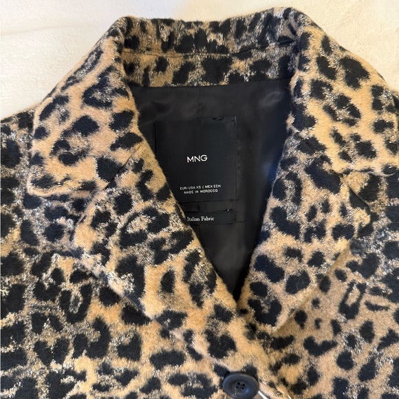 Mango Leopard Print Jacket - Picture 8 of 11